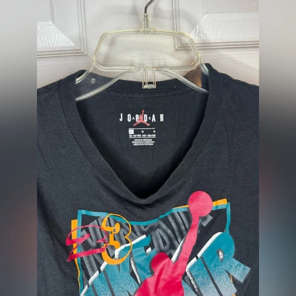 Nike Air Jordan graphic t shirt Teenage 12-13 Years Large/ Men’s Small